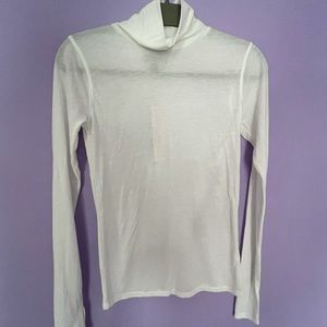 Small Aqua White Long Sleeve with Tags